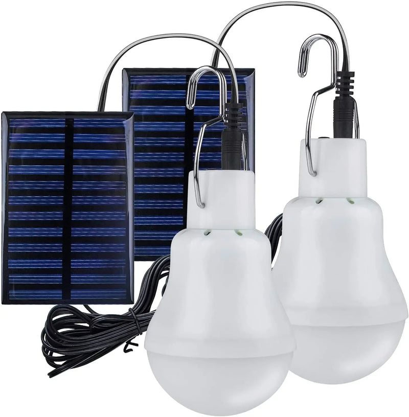 Lâmpada Solar LED (Prova d'água, Portátil e Poderosa)